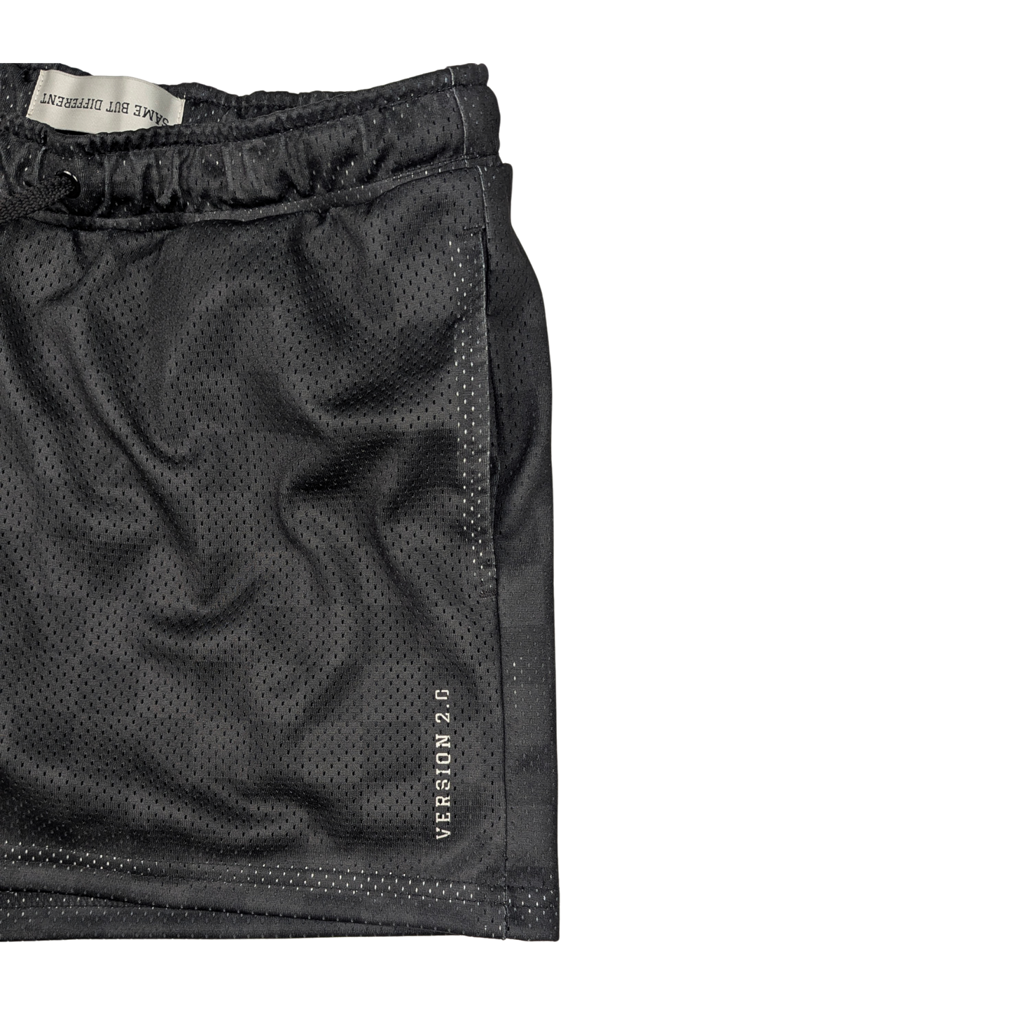 Close-Up of women's mesh basketball shorts with pocket
