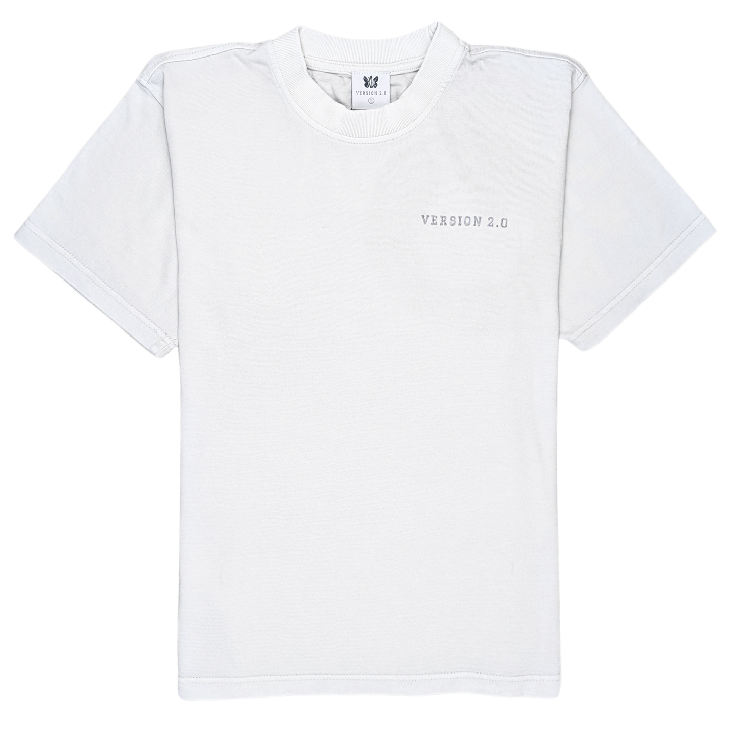 Heavy Signature Tee (Cement)