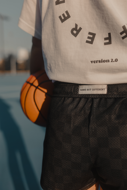 The Icon Shorts - Black Check