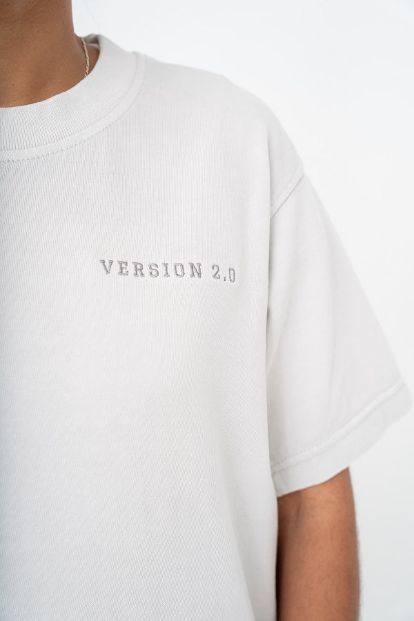 Heavy Signature Tee (Cement)